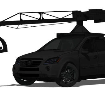 超精细汽车模型 奔驰 Mercedes-Benz - M Class AMG Camera